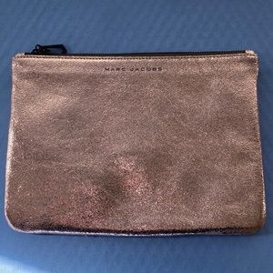 NWOT Rose Gold Marc Jacob’s Makeup Bag